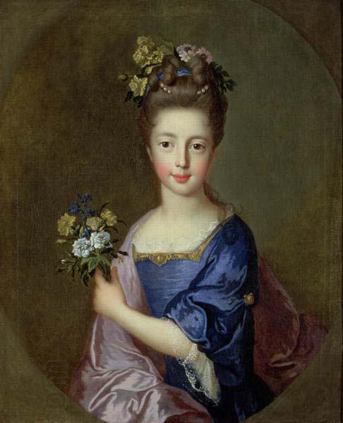Jean Francois de troy Princess Louisa Maria Teresa Stuart by Jean Francois de Troy, oil painting picture